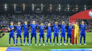 Bosna i Hercegovina - LuksemburgIbrahim ŠehićAdrian Leon BarišićSiniša SaničaninSead KolašinacAmar DedićBenjamin TahirovićGojko CimirotMiralem PjanićKenan KodroMiroslav StevanovićEdin Džeko/Foto: 