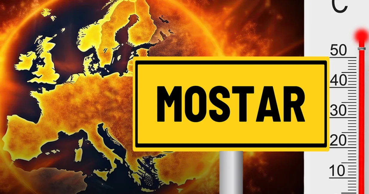 Kolumna Aide Spahić: Vazduh trepti, nebo gori, a nije oluja/Ilustracija/Benjamin Karić