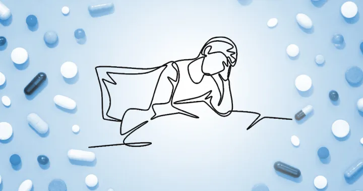 Vizual za kolumnu, tablete, pacijent, onkološki pacijenti, bolnica, lijekovi/Benjamin Krnić 