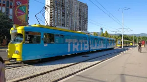 Tramvaj kvar, pofalići, raskrsnica blokada/