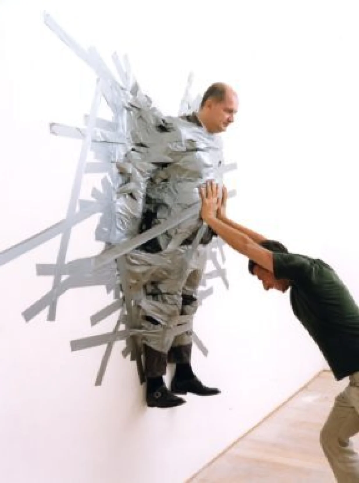 Kolekcionar Massimo de Carlo i Maurizio Cattelan/