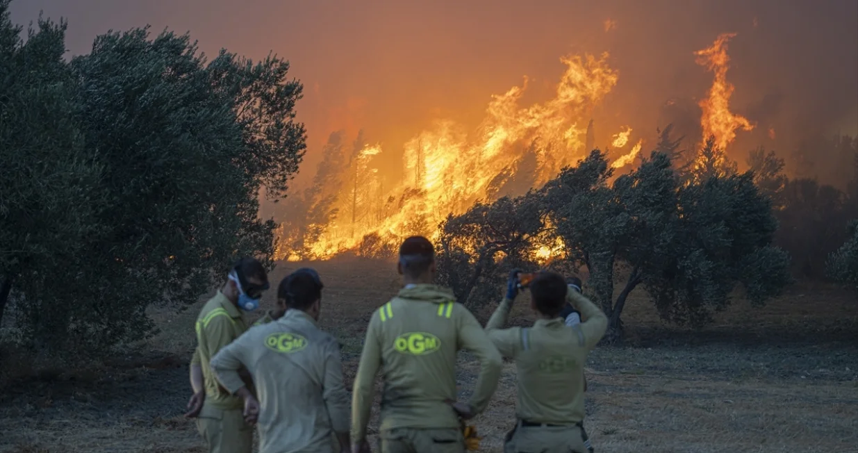 Nastavljena borba sa vatrom/Anadolija/