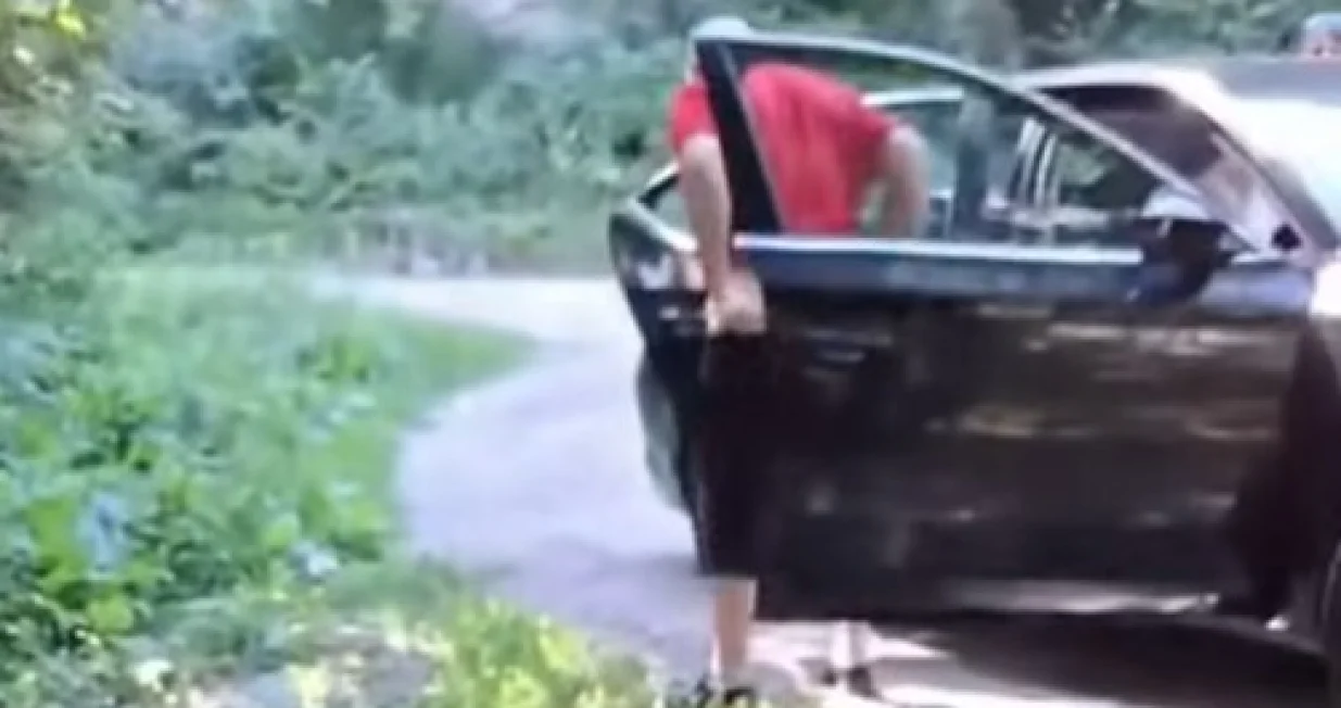 Bacanje smeća, turisti iz Srbije, Krajina, rijeka Una/Prtsc