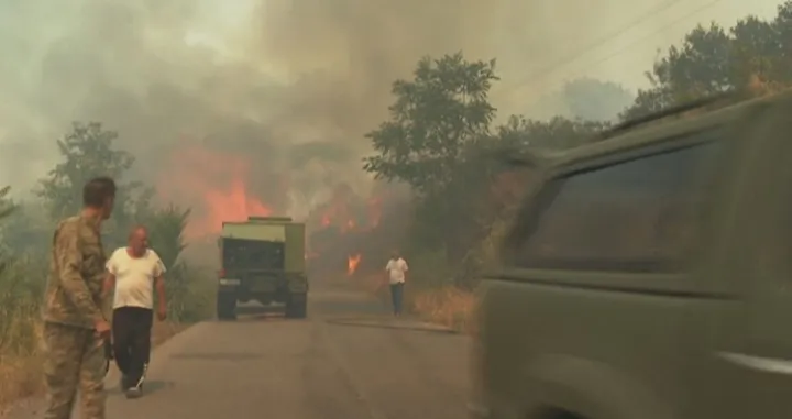 Požari bijesne u Crnoj Gori/RTCG//