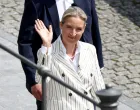 Alternative for Germany (AfD) co-leader Alice Weidel walks on the day of her summer interview to public broadcaster ARD in Berlin, Germany July 20, 2025. REUTERS/Liesa Johannssen/Liesa Johannssen