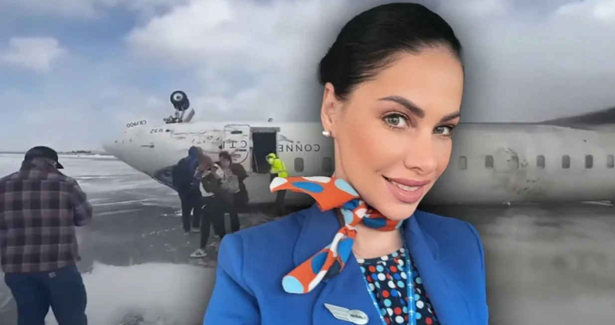 Stjuardesa iz Beograda bila u prevrnutom avionu na aerodromu u Torontu//