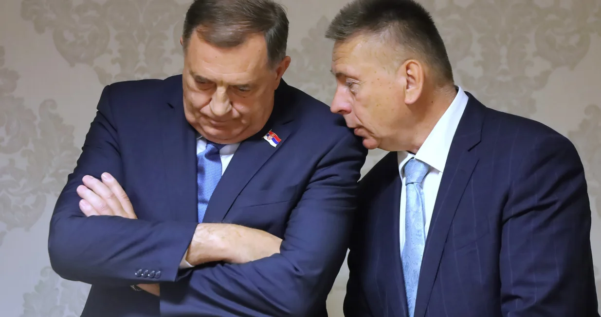 Milorad Dodik i Goran Bubić/Senad Gubelić