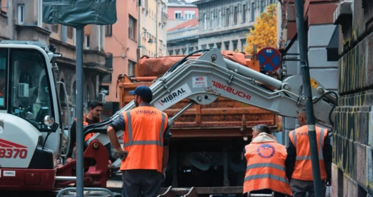 Radovi na vodovodnoj mreži//