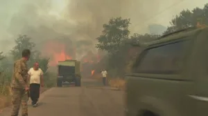 Požari bijesne u Crnoj Gori/RTCG//