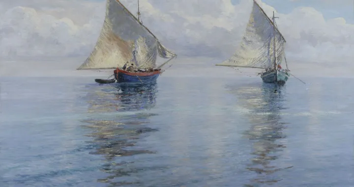 Menci Clement Crnčić: "Bonaca", 1906. /GORAN VRANIĆ /