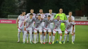 Detalj sa utakmice u Mostaru (Zrinjski v Breidablik - 07.08.2025)/Foto: 