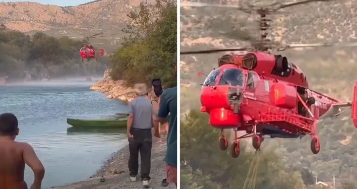 Muškarac bio spreman gađati helikopter kamenjem/Facebook