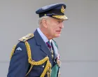 King Charles III visits RAF Lossiemouth to re-present a Squadron Standard, in Moray, Scotland, Britain August 6, 2025. Jane Barlow/Pool via REUTERS/Jane Barlow