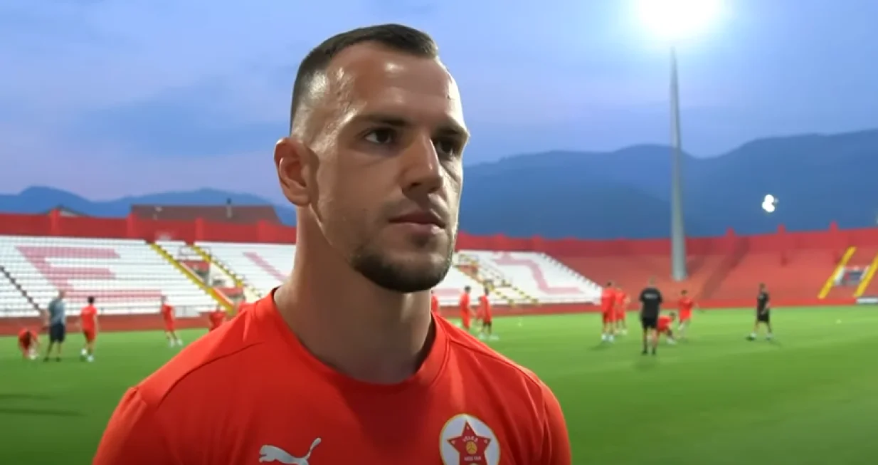 Huso Karjašević (FOTO: Screenshot/FK Velež)/Foto: 