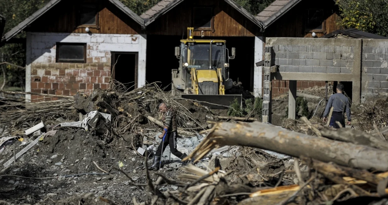 Fojnica, posljedice poplava/Anadolija