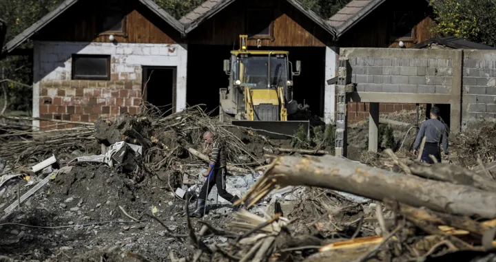 Fojnica, posljedice poplava/Anadolija