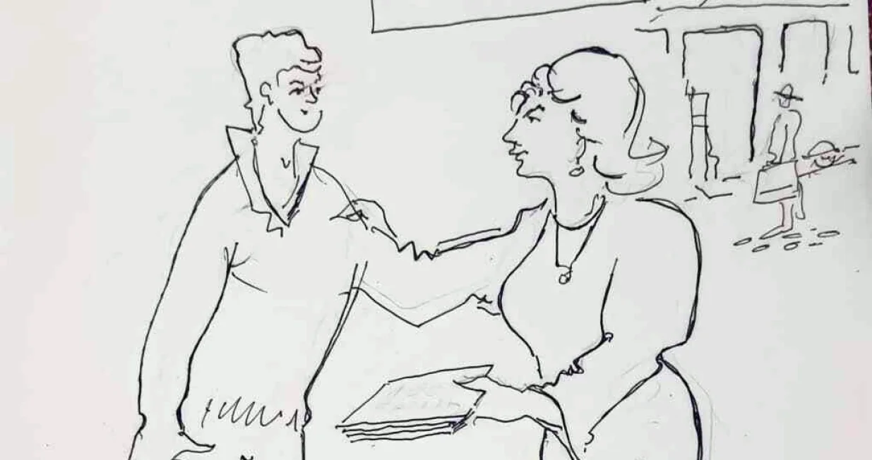 priča za popodne/Ilustracija: Mahmud Latifić