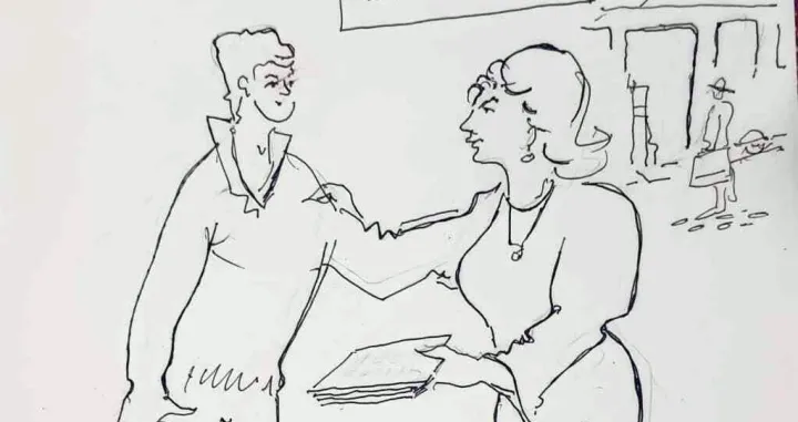 priča za popodne/Ilustracija: Mahmud Latifić