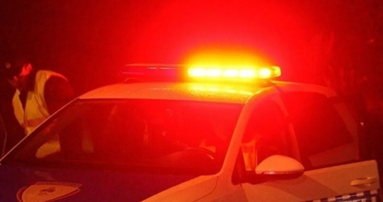 MUP RS, policijsko auto, policajac, noć/Foto: 