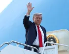 U.S. President Donald Trump boards Air Force One as he departs for Alaska to meet with Russian President Vladimir Putin to negotiate for an end to the war in Ukraine, from Joint Base Andrews in Maryland, U.S., August 15, 2025. REUTERS/Kevin Lamarque/Kevin Lamarque