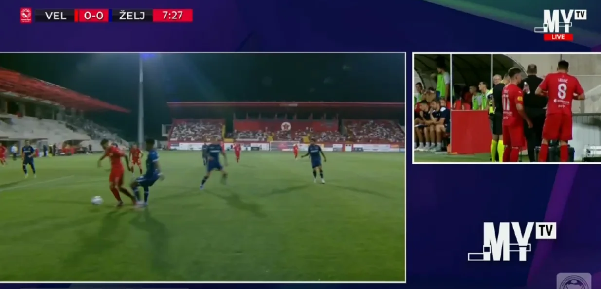 Penal za Velež/Foto: 