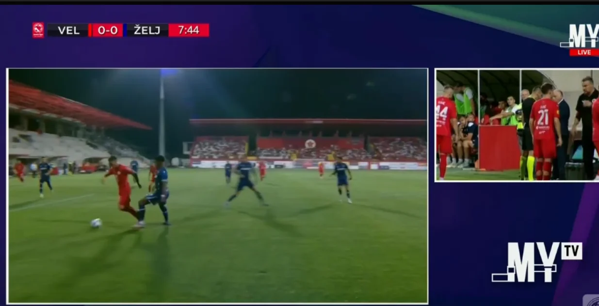 Penal za Velež/Foto: 