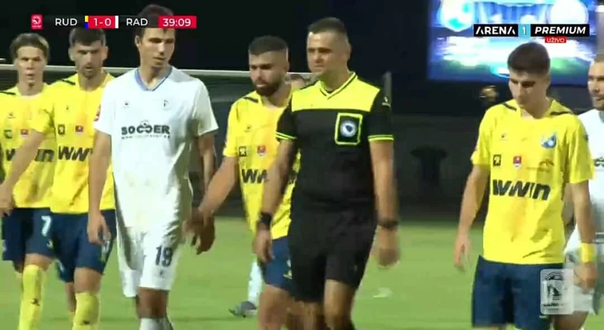 Rudar Prijedor ostao sa igračem manje/Foto: 