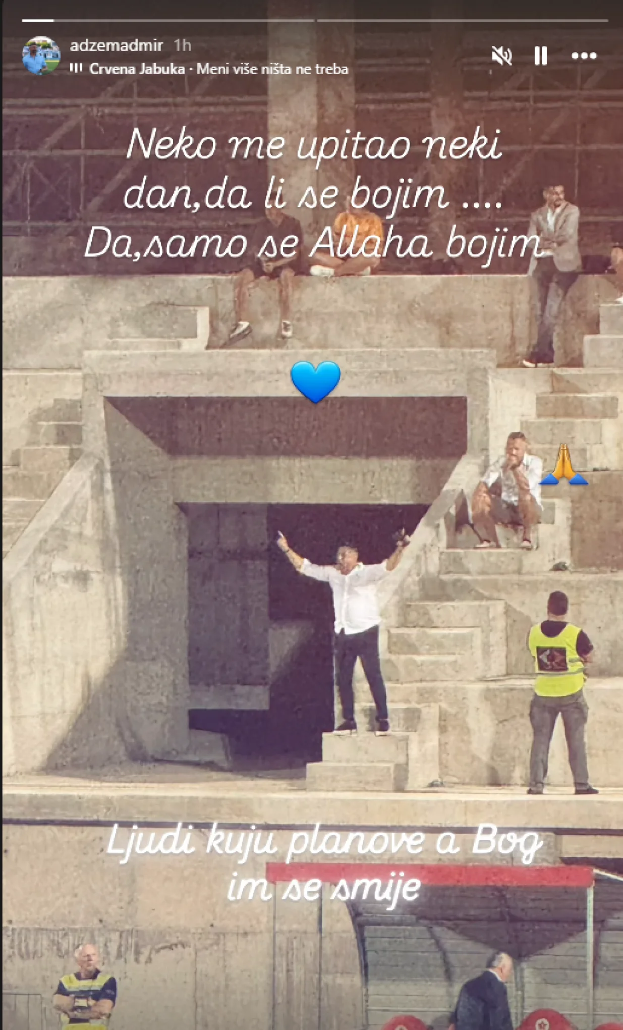 Admir Adžem poruka nakon utakmice u Mostaru/Foto: 