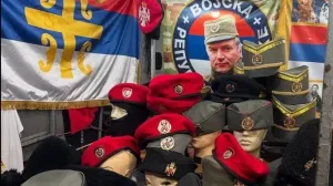 Sporni štand na vašaru u Bratuncu/Facebook/