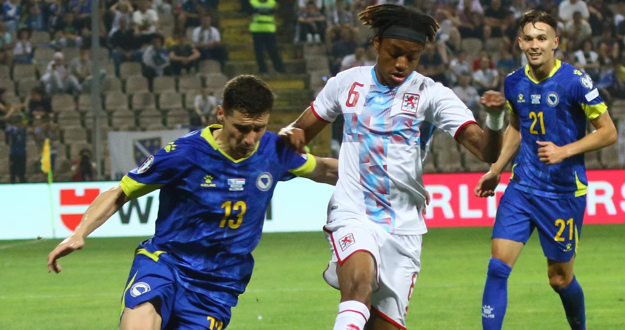 Bosna i Hercegovina - LuksemburgGojko CimirotAmar DedićYvandro Borges Sanches/Foto: 