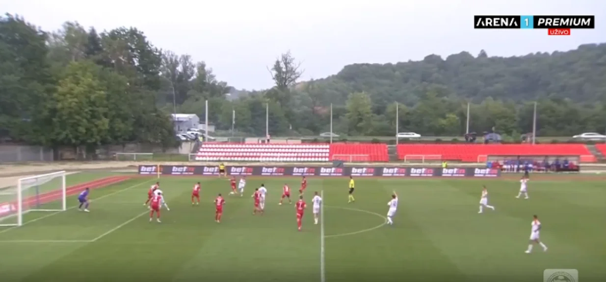 Gol Hrelje za 1:0/Foto: 