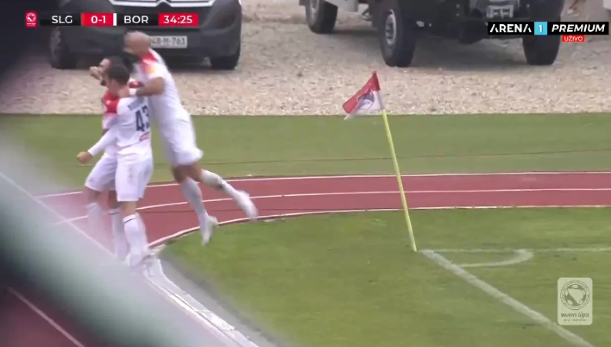 Gol Hrelje za 1:0/Foto: 