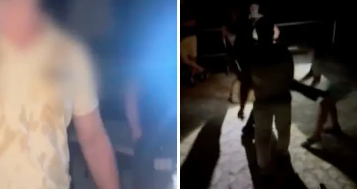 Napad zaštitara na turiste, Slovenci, zaštitari, Hrvatska, plaža/Prtsc