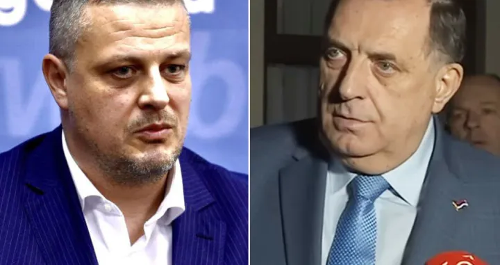Mijatović i Dodik: Oslobođenje/