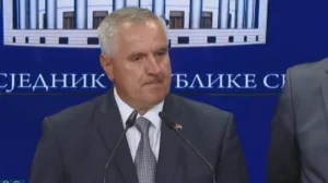 radovan višković, vlada rs, ostavka, predsjednik/Screenshot