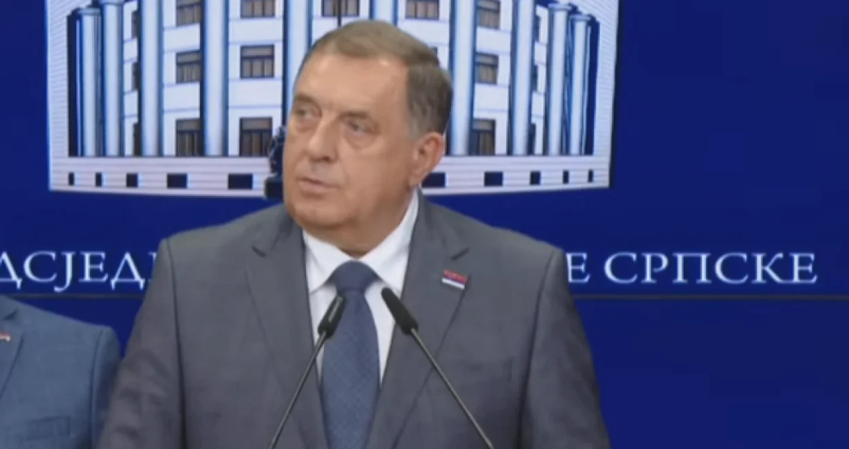 milorad dodik, vlada rs/Screenshot