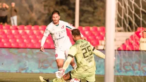 Stefan Denković i Bojan PavlovićFK Sloga - FK Igman/Foto: Giannic Peressotti