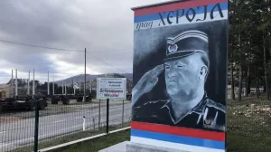 Mural Ratku Mladiću u Banjoj Luci/