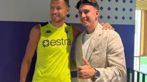 Edin Džeko i Eman Košpo/Foto: 