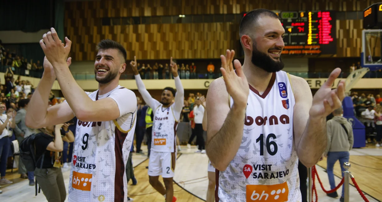 Haris Delalić i Đoko Šalić (FOTO: Damir Deljo/Oslobođenje)/Foto: Damir Deljo