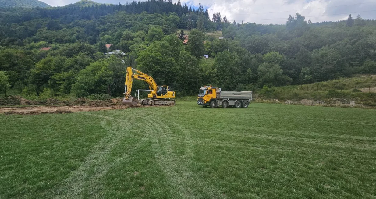 Rekonstrukcija stadiona krenula/Foto: 