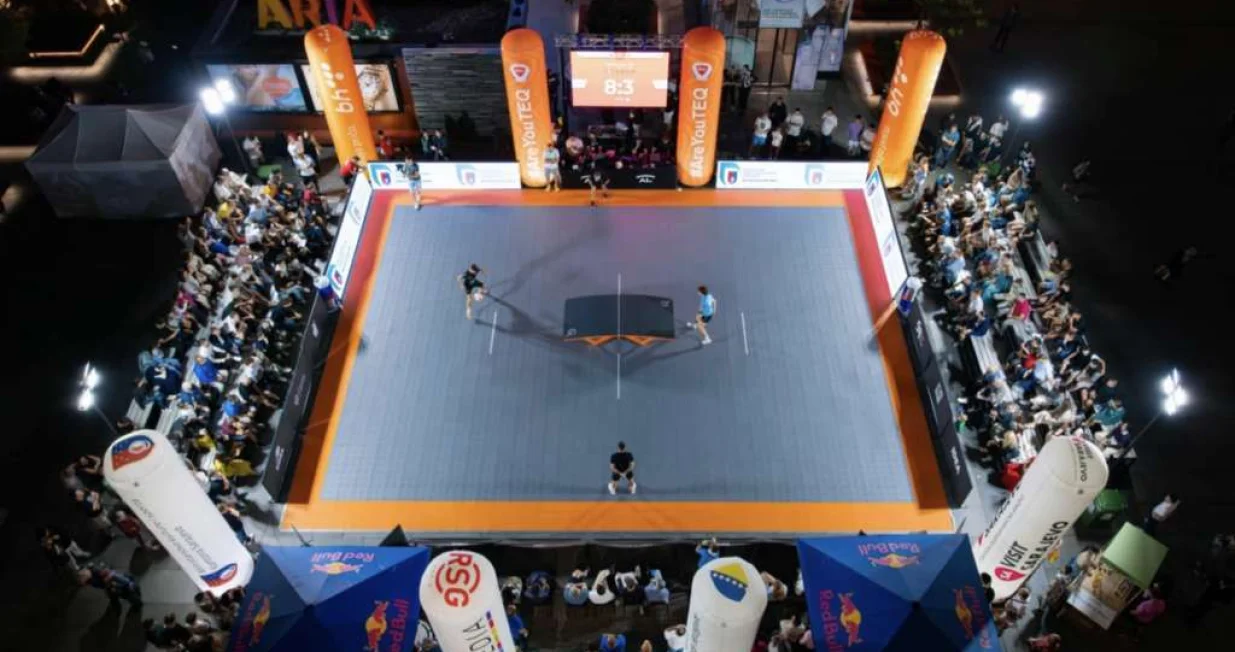 Teqball finale/Foto: 