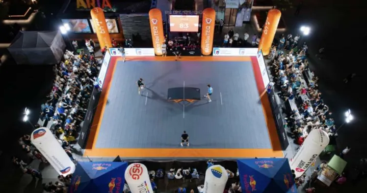 Teqball finale/Foto: 