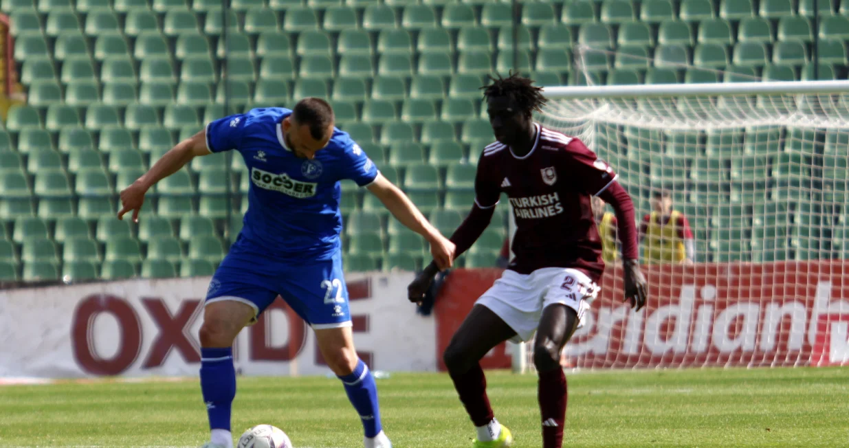 Nemanja Anđušić i Momodou Jatta (FOTO: Sanel Konjhodžić/Sport1)/Foto: 