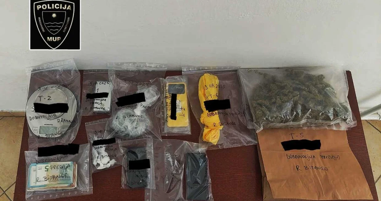 Oduzeta droga/MUP HNK//