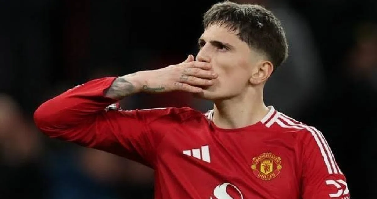 Alejandro Garnacho (FOTO: X)/Foto: 