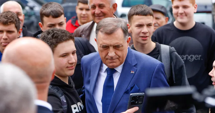 Dodik u Istocnom Sarajevu povodom otvaranja Univerziteta/Damir Deljo