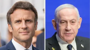 Emmanuel Macron, Benjamin Netanyahu/Facebook