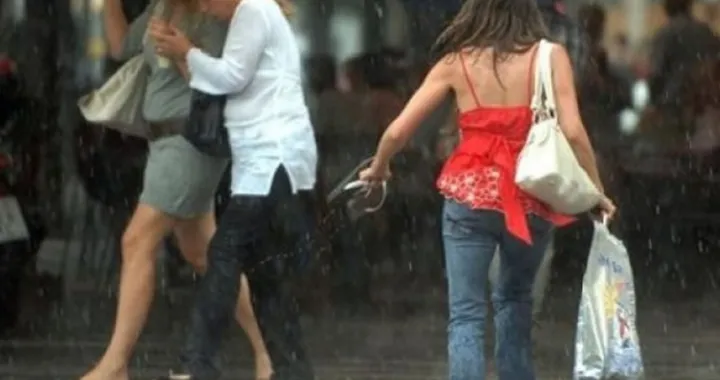 kiša pljuskovi Ilustracija/