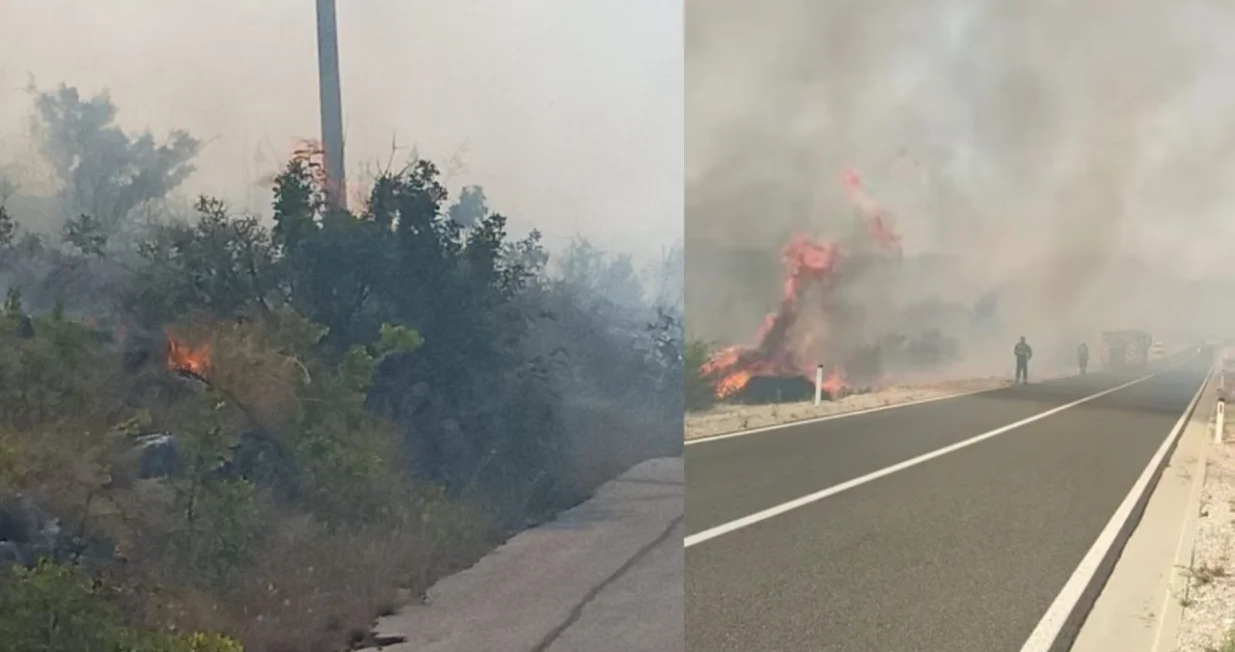 Požar kod Neuma/Neum Online